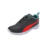 PUMA Mens Zenith V1 Asphalt-Red Blast-Aquifer Sneaker – 9 UK (39783101)