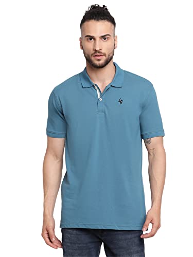 Cantabil T-Shirt for Men Blue