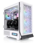 Thermaltake Ceres 500 TG ARGB/White/Win/SPCC/Tempered Glass*1/C140 ARGB Lite Fan*4/Brown Box