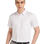 Amazon Brand – Symbol Men’s Regular Fit Shirt (SS20-SYM-FS-03_EPP-1A (HS)_White 42)