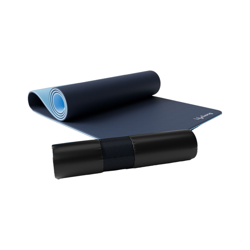 Lifelong Dual Color TPE Material Yoga Mat for Women & Men 6 mm Yoga Mat