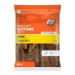 Pro Nature Organic Cassia Bark Sticks – 50g | Premium Dalchini Cinnamon Stick | Aromatic Whole Spices | Rich In Antioxidants | Everyday Cooking & Smoothies
