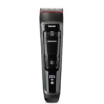 Beurer MN5X Hair Clipper for Professional and Fast Hair Cutting, Stainless Steel Blades for Individual Styling, 4 Step Fine Adjustment with Battery.