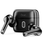 boAt Airdopes 141 Pro Buds, 13mm Drivers, Metallic Finish, 60HRS Battery, 4Mics ENx, Fast Charge, IPX5, v5.3 Bluetooth Earbuds, TWS Ear Buds Wireless Earphones with mic (Obsidian Black)