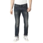 Pepe Jeans Vapour Slim Fit Mid Waist Jeans, Vintage Tint, 36