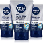 Nivea Men Dark Spot Reduction Cleanser Combo, with Vitamin C, AHA, For Even Tone Skin Face Wash(300 g)