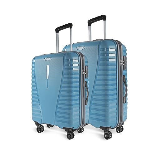 Aristocrat Airpro-Max Trolley Bags, Lightweight Polypropylene Case Luggage, 8 Wheels, Combination Lock, Travel-Friendly, 3-Yr International Warranty