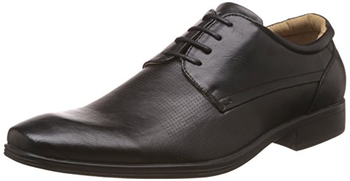 Bata Men’s 8216 AVISON E Formal Derby Lace-Up Shoes for Men|Native-Inspired Comfort with Timeless Design |Ideal for Formal Wear|| Office|Daily Use||Outdoor Events Size- 7 Black