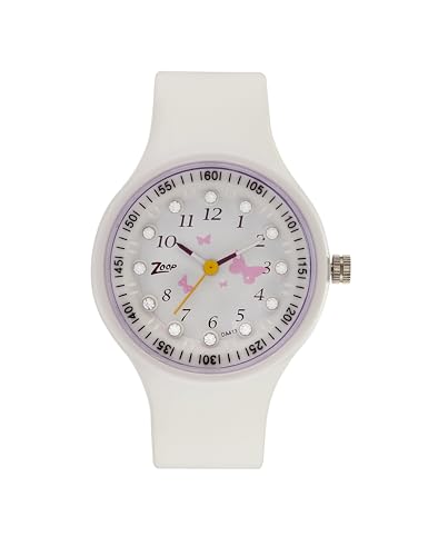 Fastrack Resin Digital White Dial Men’s Watch – 4038Pp02, Dial Color-Black, Band Color-White