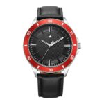Fastrack Stunners X Special Edition Quartz Black Dial Leather Analog Watch for Men
