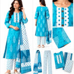 FIDHA ENTERPRISES Printed Anarkali Kurta, Bottom & Dupatta Set