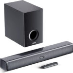 Mivi Fort H160 Soundbar, 160 Watts, 2.1 Channel, Multi-Input and EQ Modes, BT v5.1 160 W Bluetooth Soundbar(Black, 5.1 Channel)