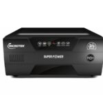 Microtek Super Power NEW 900 Pure Digital Wave Inverter 12V | 800VA/675W Home UPS Inverter | Intelligent CCCV Charging | Supports Tubular, Flat Plate & SMF Battery | 3 Years Warranty