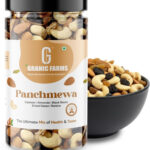 GRANIC FARMS Mix Dry Fruits | Panchmeva | Almond|Cashew|Dates|Black Raisin|Green Raisin|(1 x 500 g)