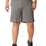 OOMPH! Men’s Short for Summer | Stretchable Fabric | Breathable & Lightweight | Casual Lounge Short with Elastic Waistband & Drawstring