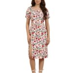 Leriya Fashion Dress for Women | Western One Piece Dress for Women Short & Long | Short Sleeve Casual Summer Dresses Multicolour