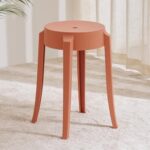 Home Centre | Chesley Polypropylene Stool | Sitting Stool for Home | 1 Year Warranty