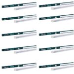 Bajaj 20W Cool Day Light LED Tubelight (Pack Of 10) | LED Tube Light For Home | IR Free | UV Free | Voltage Surge Protection Of 4 KV | Bright & Energy Efficient | White | 1 Yr Warranty