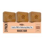 Ghar Soaps Sandalwood & Saffron Magic Bar For Bath (300 Gms Pack Of 3) | Paraben Free | Chandan & Kesar Bath Soap | Handmade Soaps For Glowing | Skin Brightening Soap For Men & Women