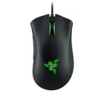 Razer Deathadder Essential – True 6400 DPI Optical Sensor, Wired Ergonomic Form Factor, High Durability, 5 Hyper Response Buttons, 10 Million Clicks RZ01-03850100-R3M1 – Black