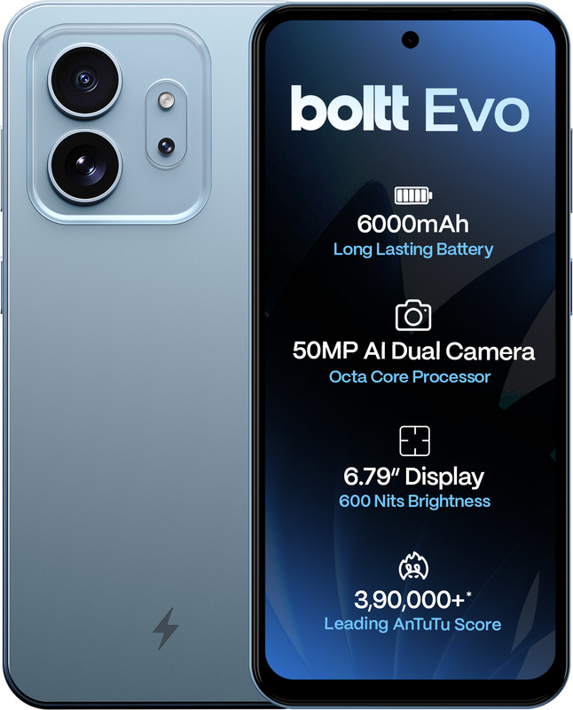 BOLTT EVO (Sky Blue, 64 GB)(4 GB RAM)
