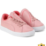PUMA Girls Lace Sneakers(Pink, 16 Years+)