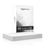 Amazon Basics A4 Copier Paper | Multipurpose Paper | 75 GSM | 500 Sheets | Compatible with Inkjet & Laser Printers