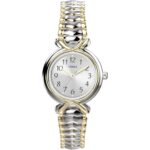 TIMEX Main Street Round 25mm White Dial Analog Women Watch – T21854UJ