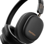 Number Headit Pro 100H Battery, Dual Pairing, 40mm Hi-Bass Drivers, AI ENC, 35ms Gaming Bluetooth & Wired(Pro Black, On the Ear)