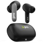 GOBOULT Y1 Pro Ear Buds Wireless 60H Playtime, 4 Mics Calling, 45ms Low Latency Gaming, Made in India,13mm Bass Driver Earbuds Buds TWS Bluetooth Wireless Earphone (Jet Black)