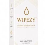 WIPEZY Premium Compressed Face Towel -Reusable Washable Tablet Towel,Just Add Water,Compact Travel Towel