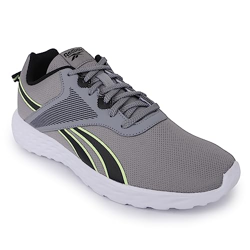 Reebok Men Premier Run M Pure Grey/BLK/Energy Glow 7