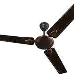 Bajaj Edge HS Neo Deco EE 1200MM (48″) Ceiling Fans For Home | BEE 1 Star Rated Energy Efficient Ceiling Fan | Unique Deco Trims | Rust Free Coating | High Speed | 2-Yrs Warranty 【Choko Brown】