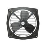 Bajaj Bahar Fresh 225 MM Exhaust Fan | Strong Metal Body And Blades | Noiseless Operations | Rust Proof Body And Blades | 2 Yr Warranty 【Metallic Grey】