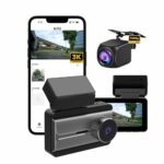 PAPAGO N291 3K Dual Channel Dashcam with Sony CMOS Sensor | F1.5 Ultra-Wide Lens | 3” Display | Mobile Wi-Fi & Voice Control | 256GB Support | High Temp Safe Design