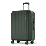 Safari Genius Alley 75cm Large Check-in Trolley Bag Hard Case Polypropylene, 4 Spinner Wheels, 360 Degree Wheeling Luggage, Travel Bag, Suitcase for Travel, Trolley Bags for Travel, Deep Forrest