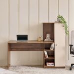 Spyder Home Decore Craft Irish Engineering Wood Modern Office Desk Study Table Computer Table for Office Work from Home Kids Study Room Workstation with Storage