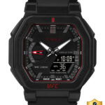TIMEX UFC Octagonal 45mm Black Dial Analog-Digital Watch  – For Men
