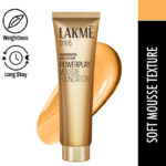 Lakmé 9 to 5 Weightless Mousse Foundation(02 Beige Vanilla, 25 g)
