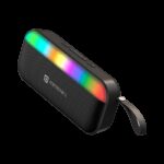 Portronics Plugs 3 15W Portable Bluetooth Speaker, Inbuilt Mic, Dynamic RGB Light, BT 5.3V 15 W Bluetooth Speaker(Black, Mono Channel)