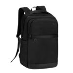 F Gear Hallstat 20L Laptop Backpack|Dedicated Laptop, Tablet & iPad Sleeves|USB & Type-C Charging Ports, Luggage Strap|Smart Office, College & Travel Backpack|2 Compartments & Hidden Pocket (Black)