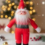 Santa Claus Soft Toy | Plush Santa Claus Soft Toy | Stuffed Santa Clause | Perfect for Holiday Decor and Christmas Gifting | G | PoPo Toys ®