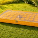 Foldable Solar Food Drying Bag with Zipper Cover|Breathable Sun Dryer for Papad,fish,Chips,Fruits,Vegetables & Herbs|Dustproof for Balcony, Terrace & Window Use | 2 Year Warranty(4 Ft x 2 Ft) (yellow)