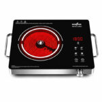 Kenstar 2000 W Infrared Cooktop Touch Panel(Silver, Black, Infra Lumo)