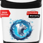 InnoQ 8.5 kg | Turbo Wash | Magic Filter | Lint Filter |Bubble Booster | 2025 Edition Washer only Black(85-WASH-WB)
