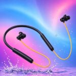 Casora Wireless Neckband Bluetooth Headphones with Built-in Mic, 60H Playtime, IPX5 Water & Sweat Resistant, Bluetooth 5.3, Magnetic Earbuds, Lightweight Neckband Earphones for Sports & Workouts