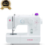SINGER 1412 Electric Sewing Machine 12 built-in stitches 800 SPM 2 Year Warranty White