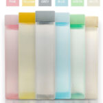 RK EMPIRE frosty Plastic Food Grade Fridge Square 1000 ml PET Bottle(Pack of 6, Multicolor)
