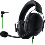Razer BlackShark V2 X Smartchoice Wired Gaming Headset with Mic, 7.1 Surround Sound, 50mm Drivers, Memory Foam Cushions, Multi-Platform (PC/PS/Xbox/Switch/Mobile), 3.5mm Jack_Black