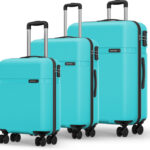 Safari Magnum Fury Set of 3 (Small 55cm | Medium 65cm | Large 75cm) 4W Cabin & Check-in Set 8 Wheels – 30 Inches